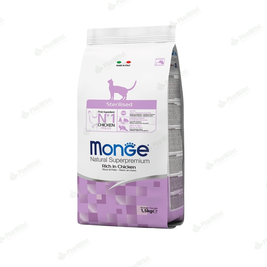 MONGE FELINE ADULT STERILISED 1.5 KG
