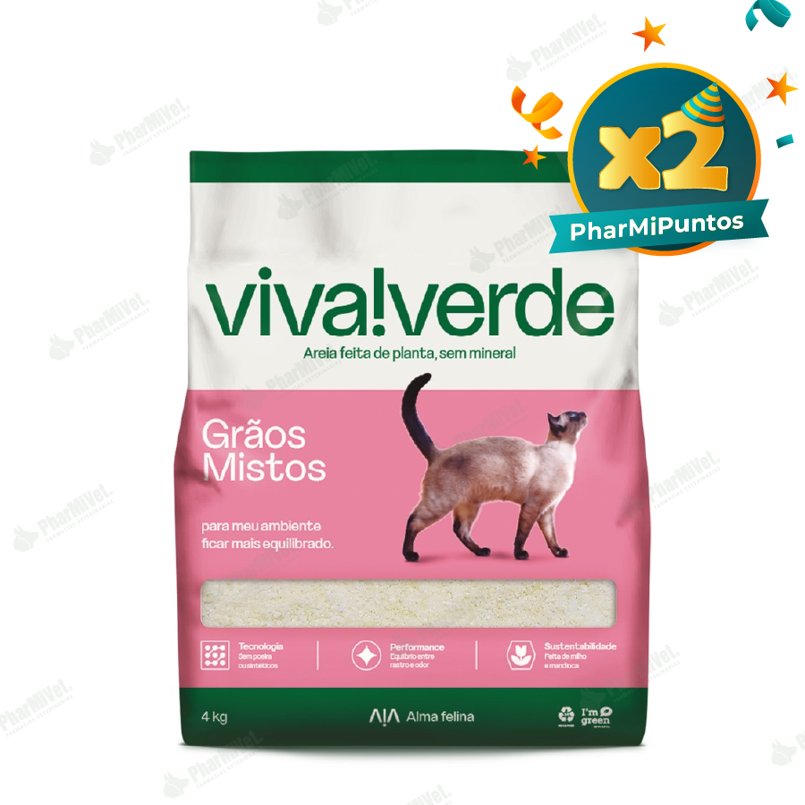 ARENA VIVA VERDE GRANO MIXTO X 4 KG