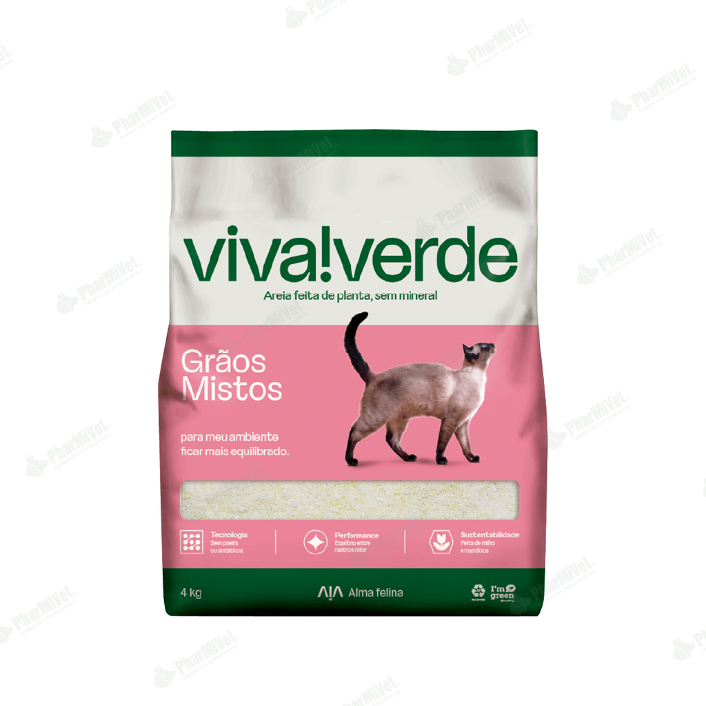 ARENA VIVA VERDE GRANO MIXTO X 4 KG