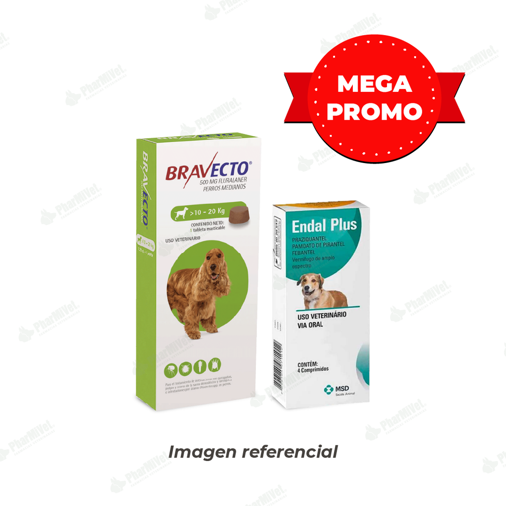 LIQUIDACION: BRAVECTO 10 - 20 KG