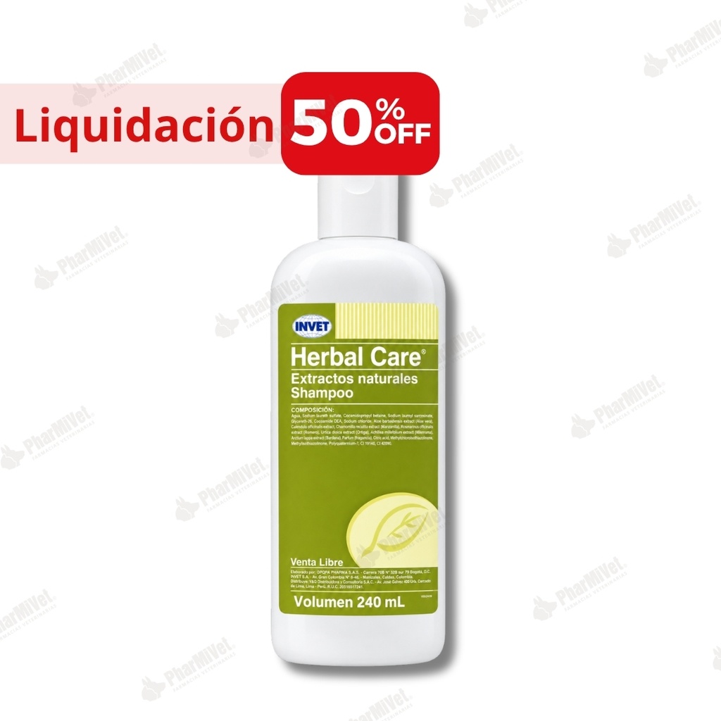 SHAMPOO HERBAL CARE X 240 ML