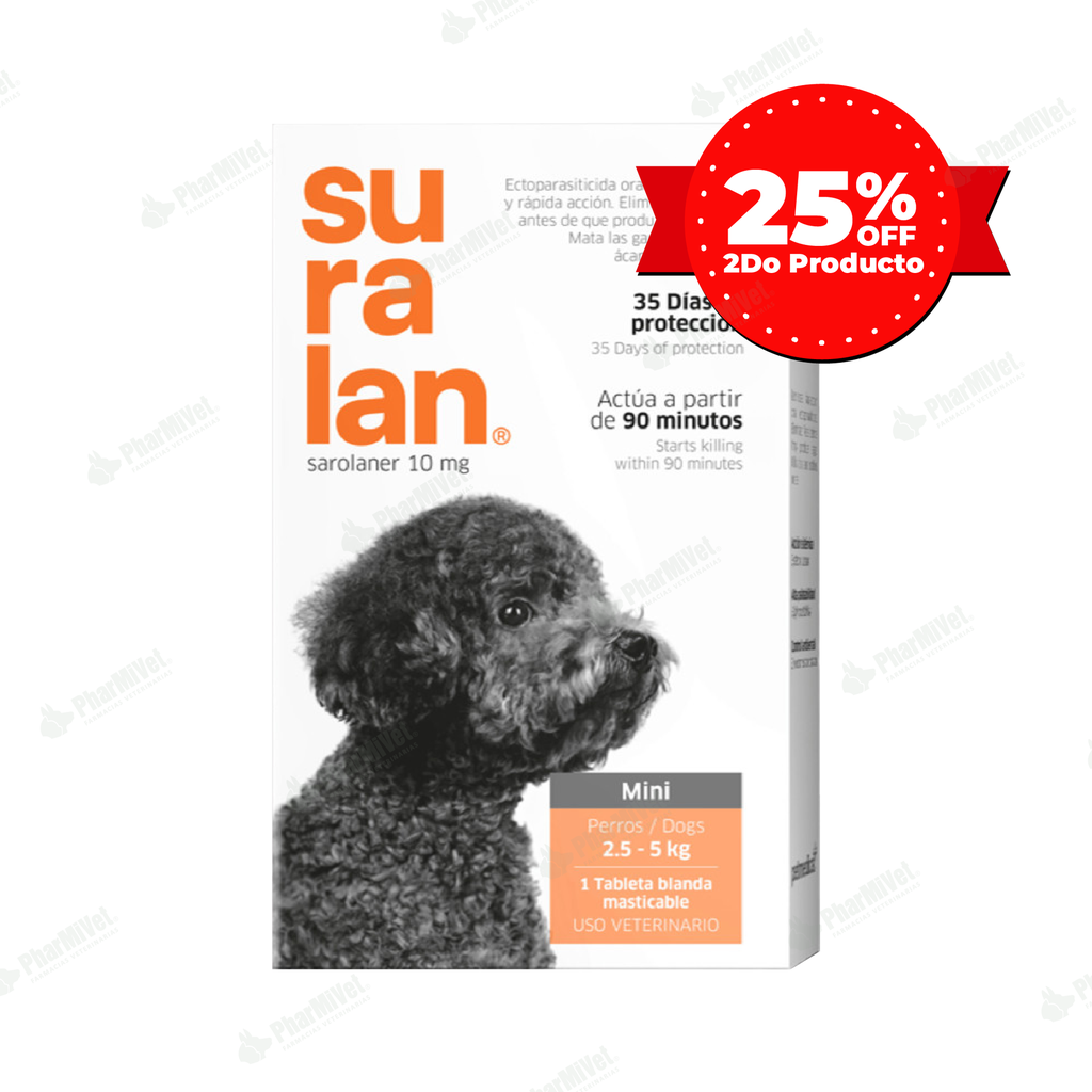 SURALAN MINI X 1 TAB DE 2.5 -5 KG