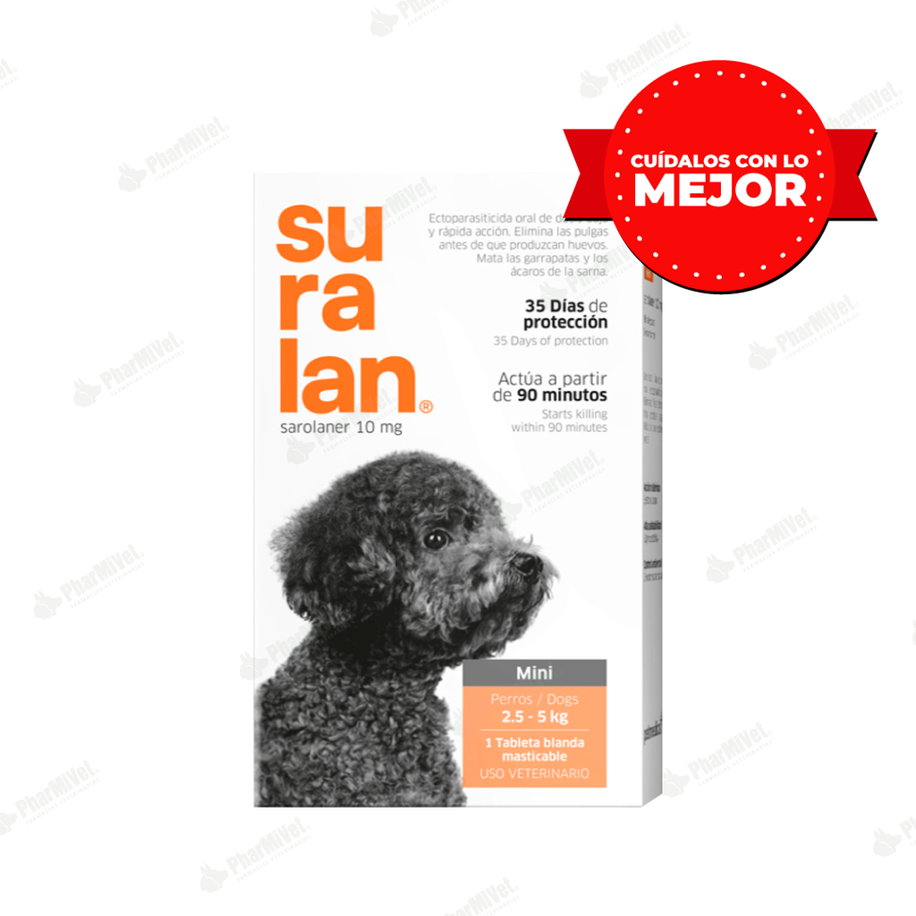 SURALAN MINI X 1 TAB DE 2.5 -5 KG