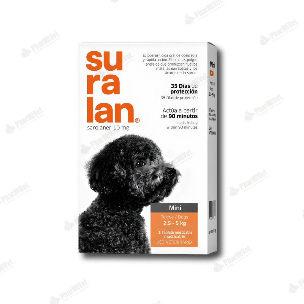 SURALAN MINI X 1 TAB DE 2.5 -5 KG