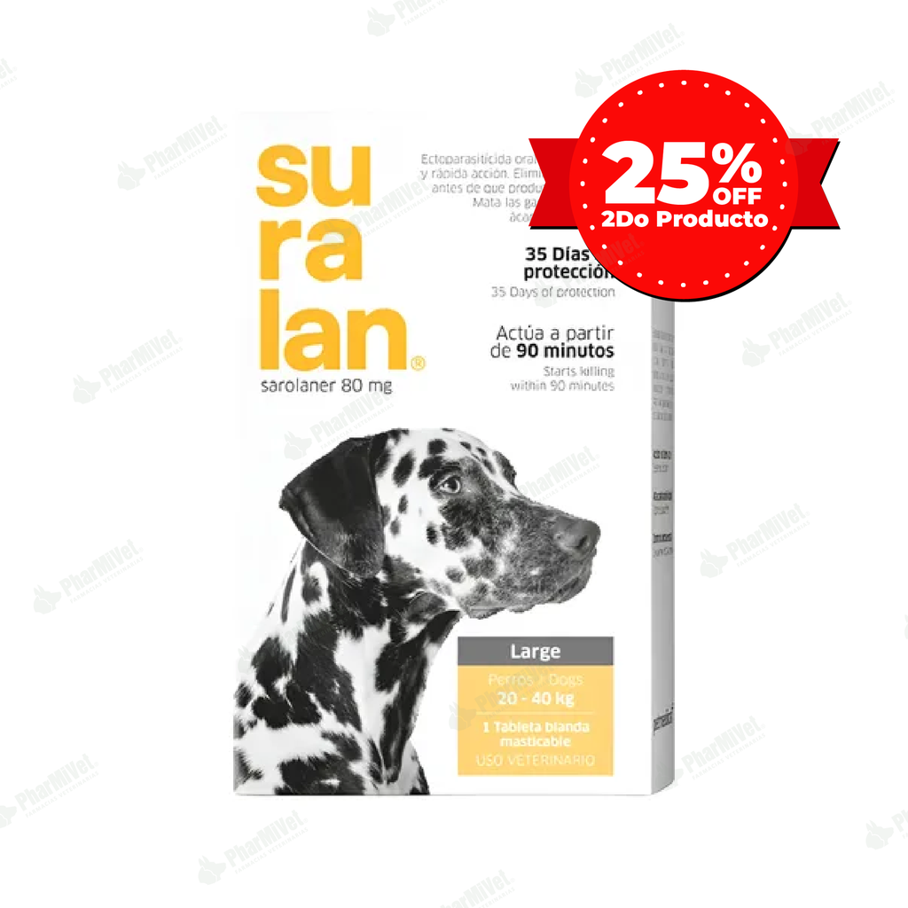 SURALAN LARGE X 1 TAB DE 20-40 KG