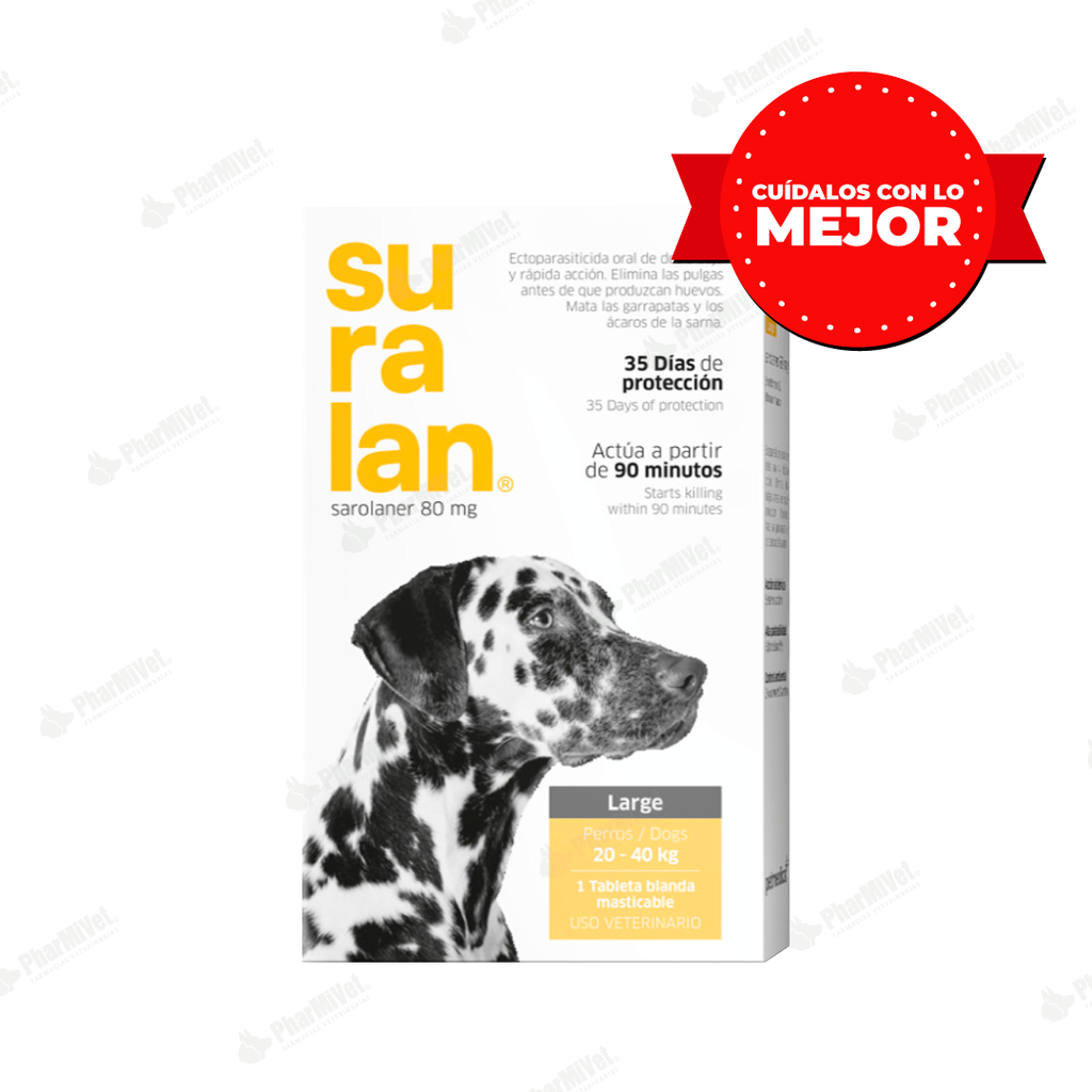SURALAN LARGE X 1 TAB DE 20-40 KG