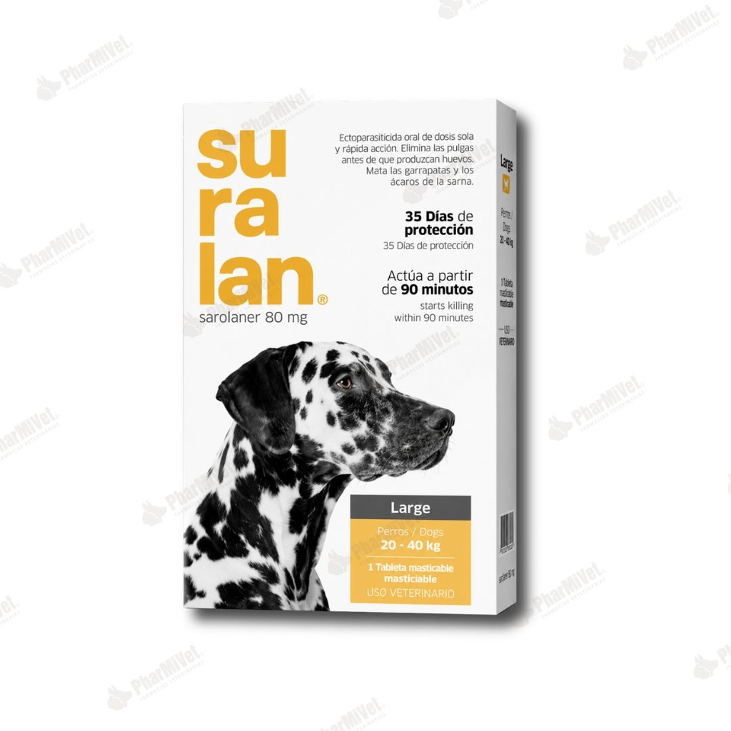SURALAN LARGE X 1 TAB DE 20-40 KG