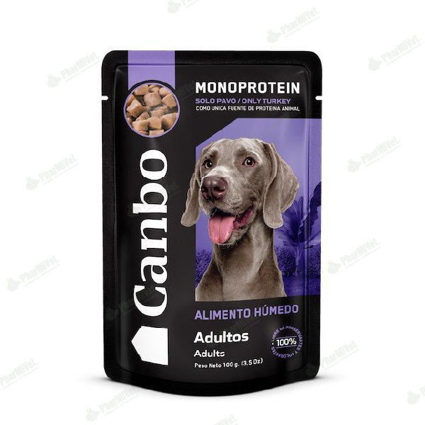 CANBO DOG TROC PAVO AD POUCH 100GR