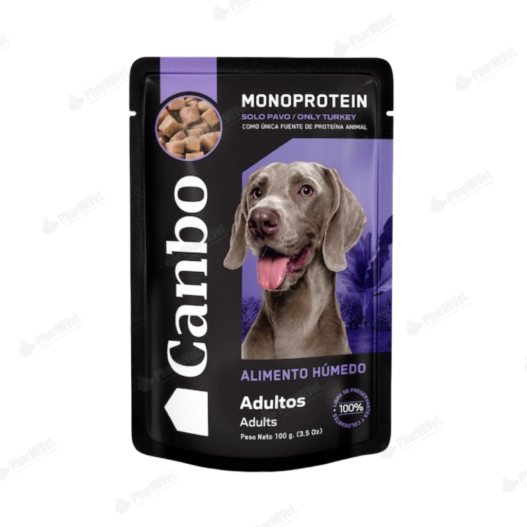 CANBO DOG TROC PAVO AD POUCH 100GR
