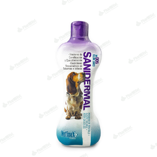 SHAMPOO SANIDERMAL VETLINEX X 500 ML