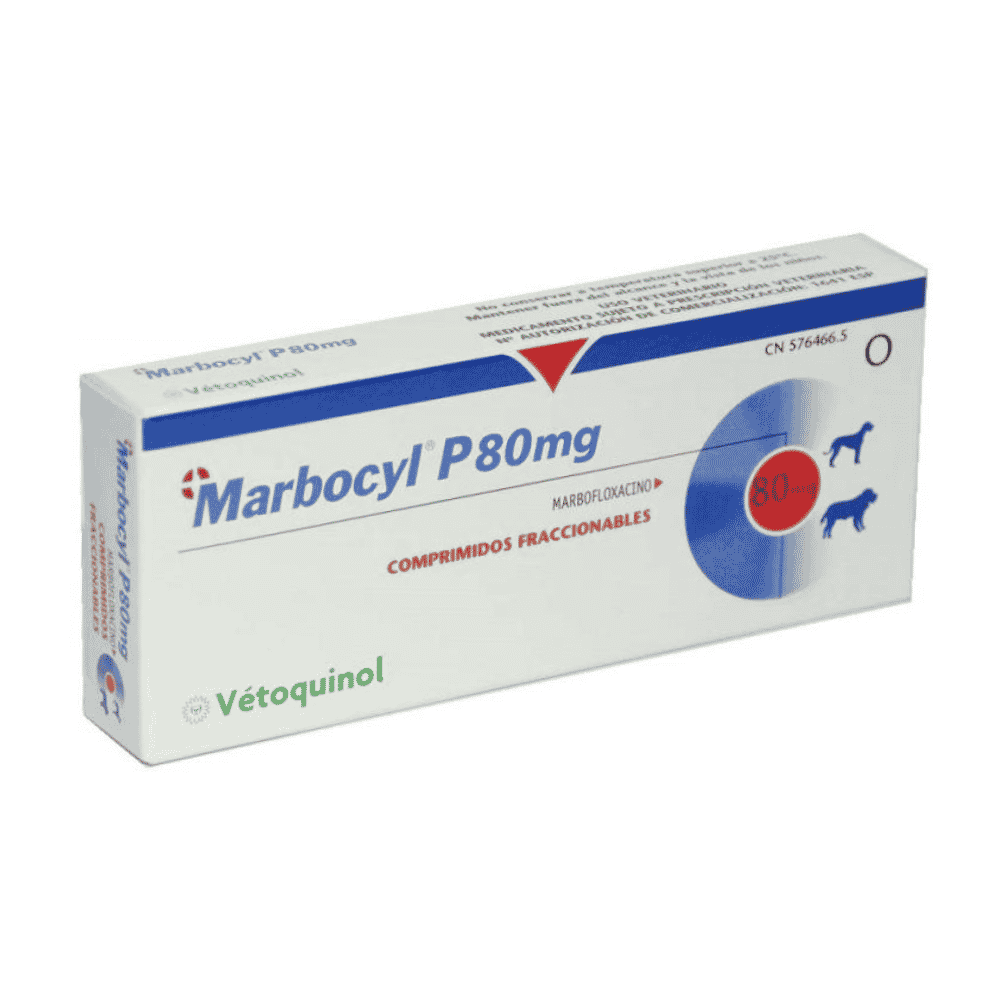 MARBOCYL P80 MG BLISTER X 6 COMP