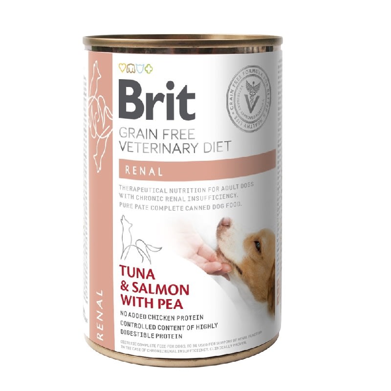 BRIT GF VET DIETS DOG CAN RENAL X 400 GR
