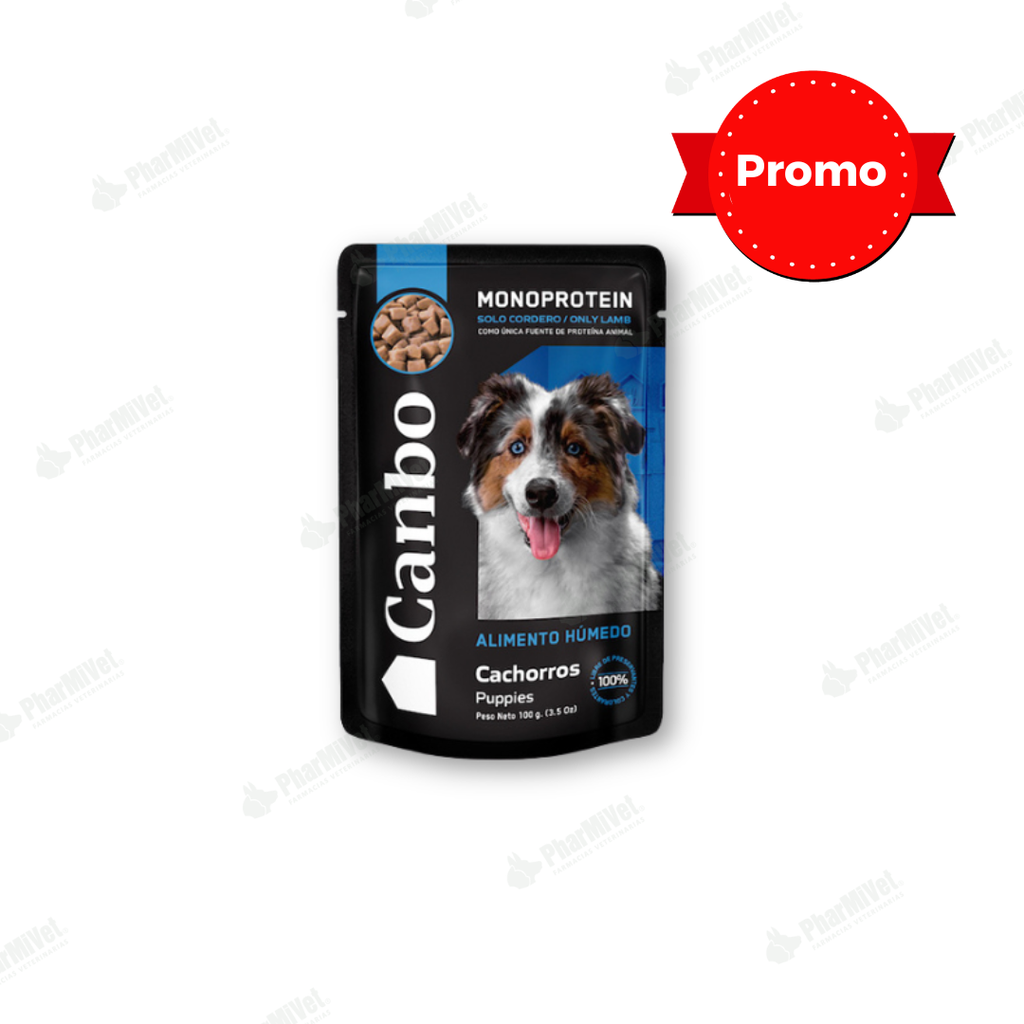 PROMO CANBO DOG TROC CORDERO CACH POUCH 100GR