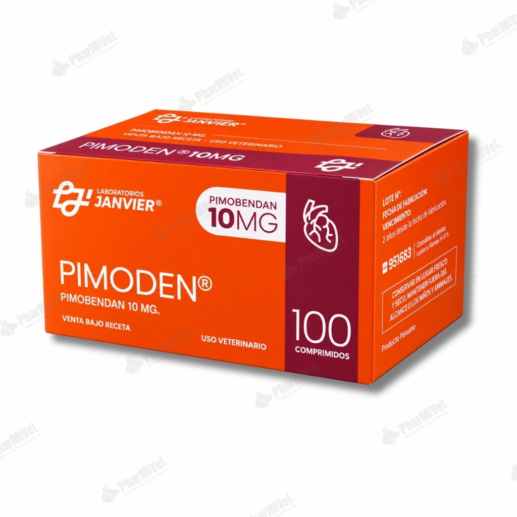 PIMODEN 10 MG CAJA X 10 BLISTER