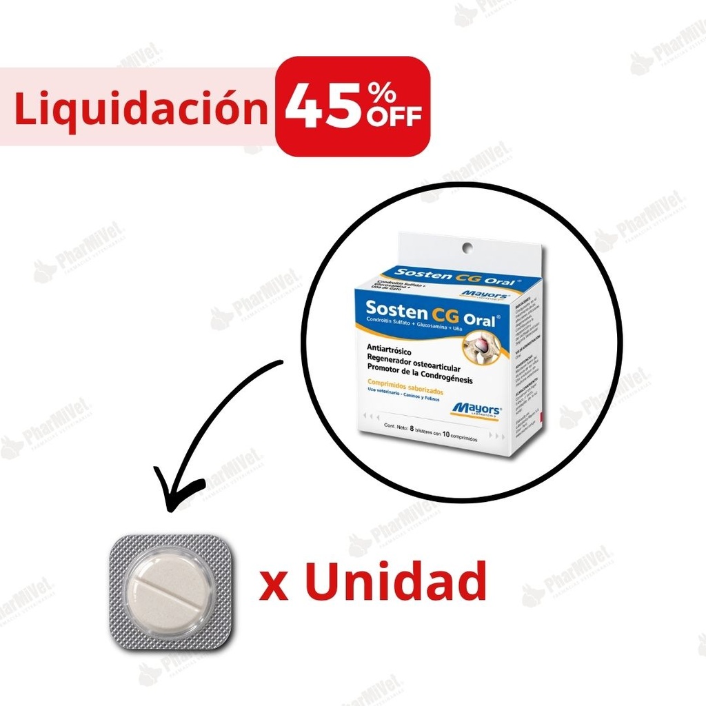 LIQUIDACIÓN: SOSTEN CG ORAL X UND