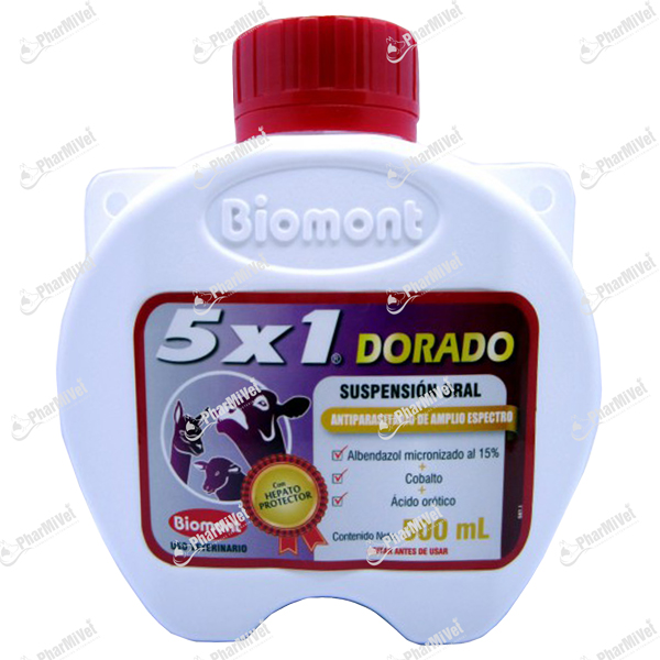 [81010101303] 5 X 1 VACUNO DORADO X 500 ML