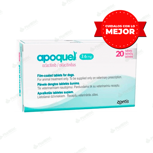 [81020508004] APOQUEL 3.6 MG X 20 TAB