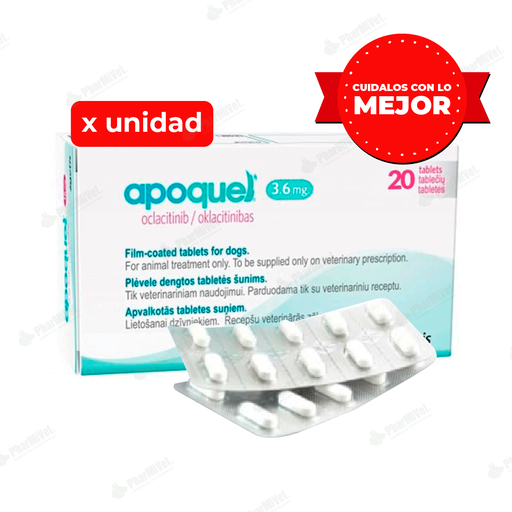 [82020508005] APOQUEL 3.6 MG X UND