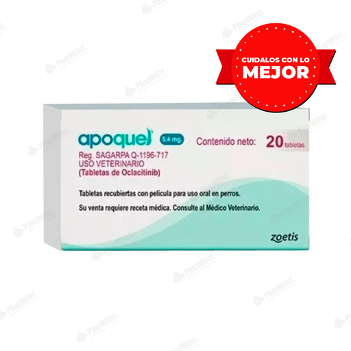 [8110104004] APOQUEL 5.4 MG X 20 TAB