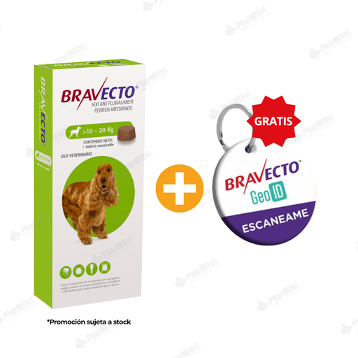 [81010101037] BRAVECTO 10 - 20 KG