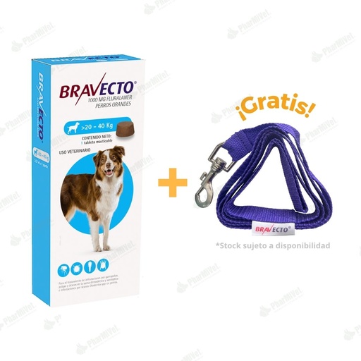 [81010101044] BRAVECTO 20 - 40 KG
