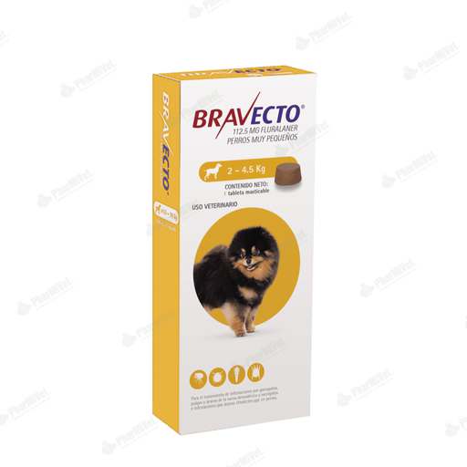 [8060903002] BRAVECTO 2 - 4.5 KG