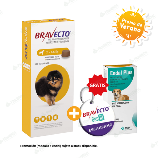 [81010101045] BRAVECTO 2 - 4.5 KG