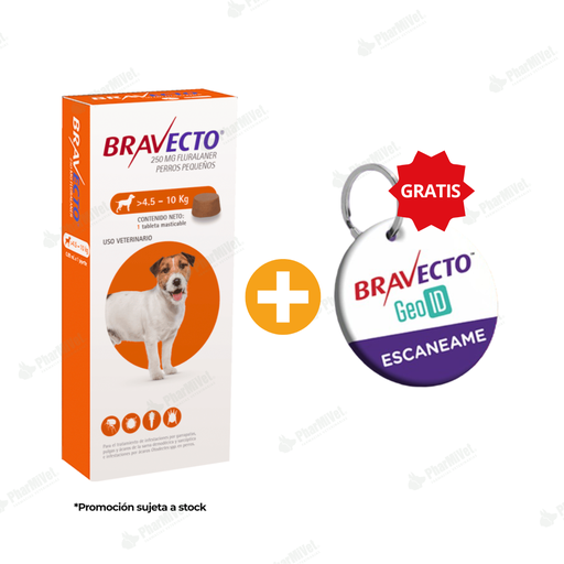 [81010101047] BRAVECTO 4.5 - 10 KG