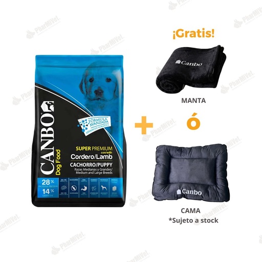[81040302058] CANBO S.P. CACHORRO RAZA MED. GRANDE X 15 KG