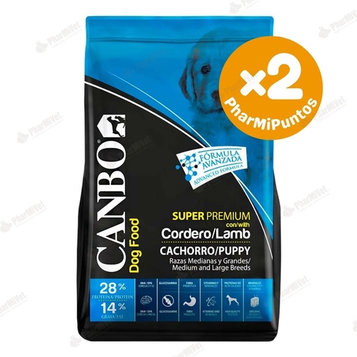 [81040302058] CANBO S.P. CACHORRO RAZA MED. GRANDE X 15 KG