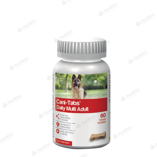 [81010405011] CANI-TABS DAILY MULTI ADULT X 60 TABS