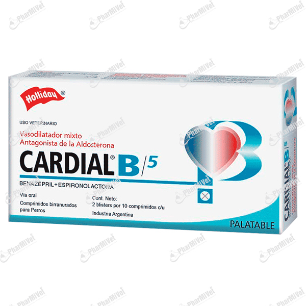 [81020505002] CARDIAL B 5 X 20 TAB