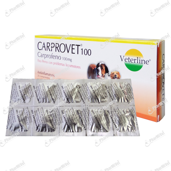 [8F020306015] CARPROVET 100 MG X UND