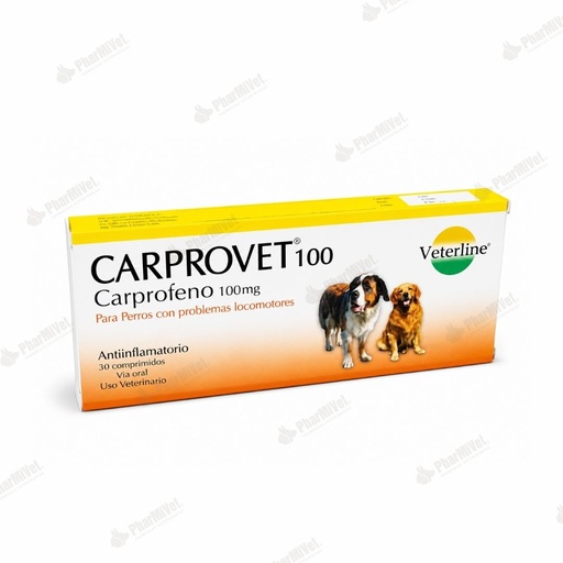 [81020306014] CARPROVET 100 MG X 20 TAB