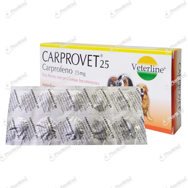 [82020306017] CARPROVET 25 MG X UND