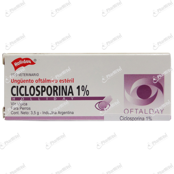 [81020312002] CICLOSPORINA 1% X 3.5 GR