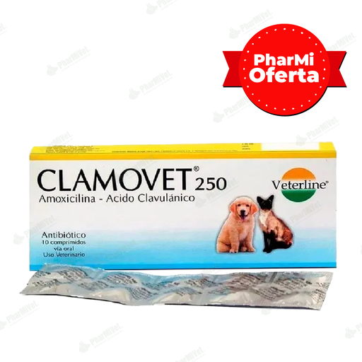 [8400103007] CLAMOVET 250 MG X 40 TAB