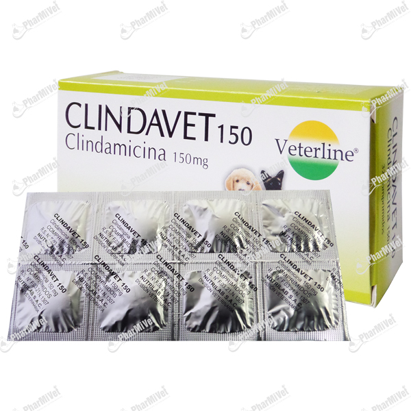 [8F020303018] CLINDAVET 150 MG X UND