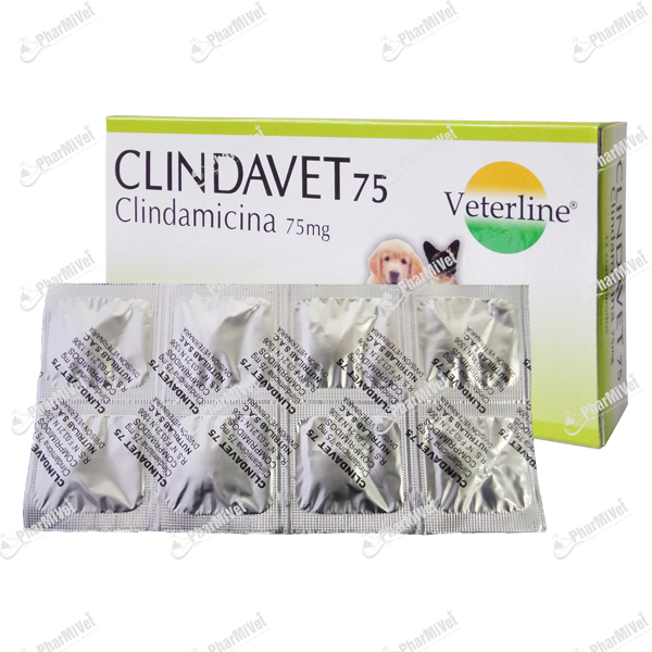 [82020303020] CLINDAVET 75 MG X UND