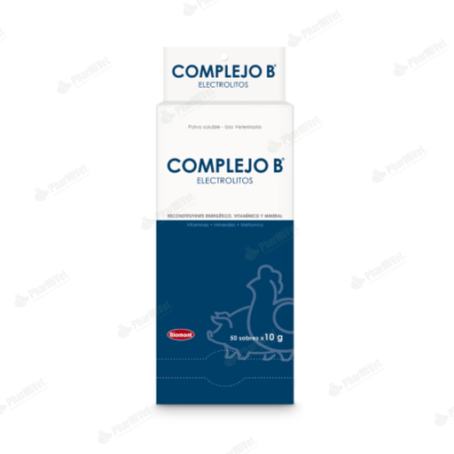 [8P010107013] COMPLEJO B C/ELECTROLITOS X 10 GR X 50 SOBRES