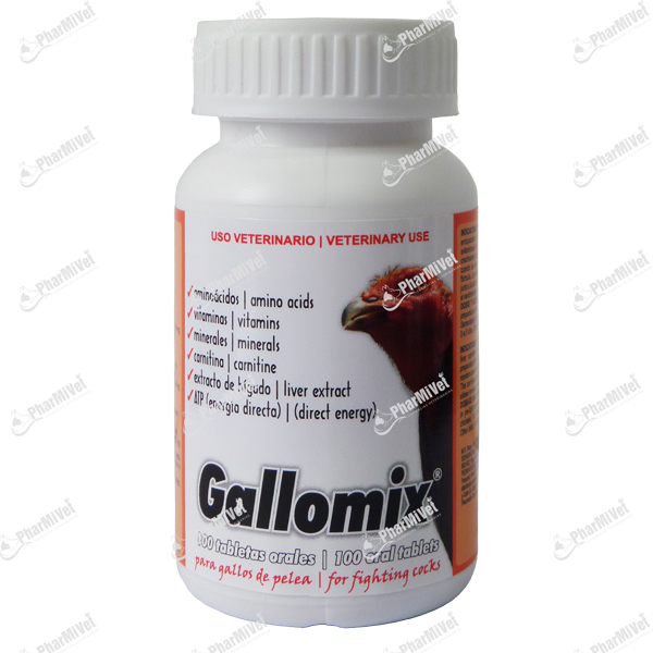 [81010405020] GALLOMIX X 100 TAB.