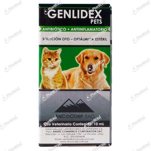 [81020511002] GENLIDEX PETS X 10 ML