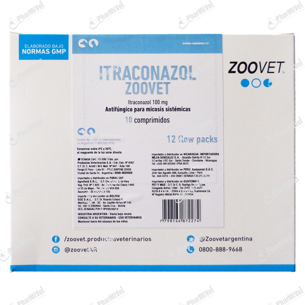 [8360103010] ITRACONAZOL X 120 TAB