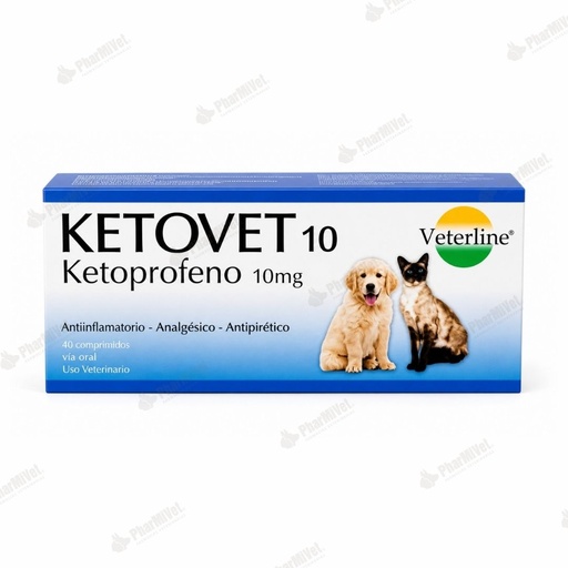 [81020306039] KETOVET 10 MG X 40 TAB