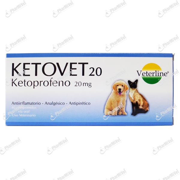 [81020306041] KETOVET 20 MG X 40 TAB 