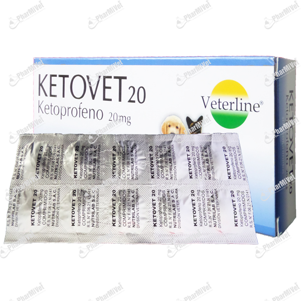 [82020306042] KETOVET 20 MG X UND