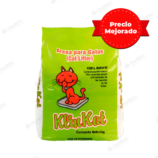 [81050101005] ARENA DE GATO KLIN KAT X 5 KG