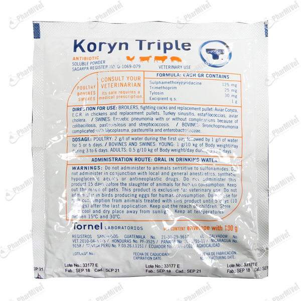 [81020303145] KORYN TRIPLE X 100 GR