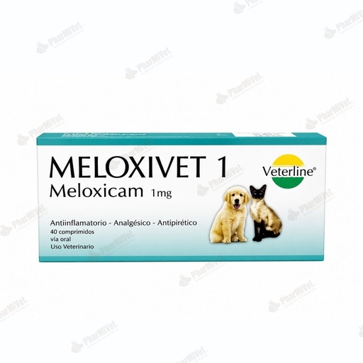[81020306047] MELOXIVET 1 MG X 40 TAB