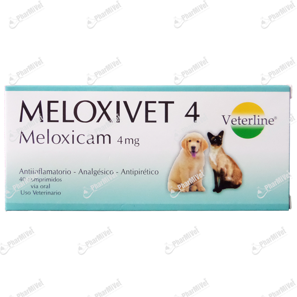 [81020306049] MELOXIVET 4 MG X 40 TAB